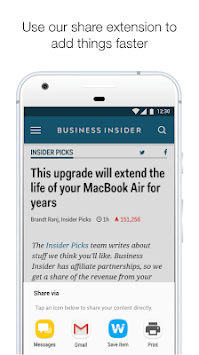 Wakelet APK screenshot 1