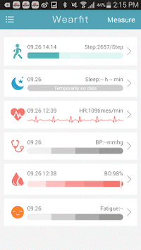 Wearfit APK screenshot 1