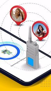 PTT walkie talkie - wifi Call APK screenshot 1