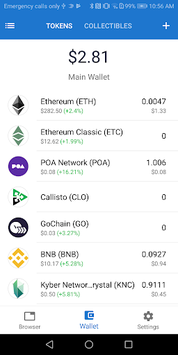 Trust - Ethereum & ERC20 Wallet APK screenshot 1