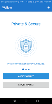Trust - Ethereum & ERC20 Wallet APK screenshot 1