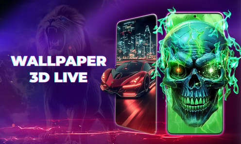 Wallpaper 3D Live APK screenshot 1