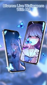 Transparent & Live Wallpaper APK screenshot 1