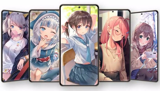 Anime Girl Wallpaper APK screenshot 1