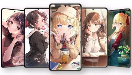Anime Girl Wallpaper APK screenshot 1