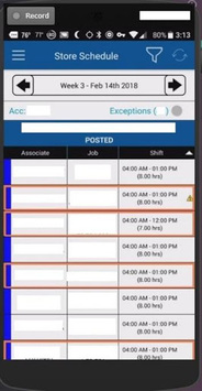 My Walmart Schedule APK screenshot 1