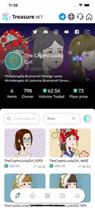 TreasureNFT：Trade & Earn NFTs APK screenshot 1