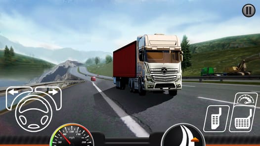 Euro Truck Games: Truck Driver APK screenshot 1