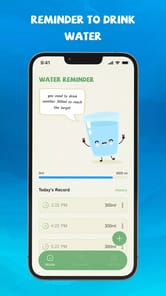 Drink Water Reminder & Tracker APK screenshot 1 Drink Water Reminder & Tracker APK screenshot 1