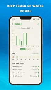 Drink Water Reminder & Tracker APK screenshot 1 Drink Water Reminder & Tracker APK screenshot 1