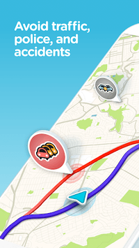 Waze - GPS, Maps, Traffic Alerts & Live Navigation APK screenshot 1 Waze - GPS, Maps, Traffic Alerts & Live Navigation APK screenshot 1