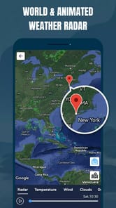 Z Weather & Widget, Radar APK screenshot 1