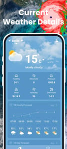 Daily Weather Launcher - Radar APK screenshot 1