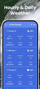 Daily Weather Launcher - Radar APK screenshot 1