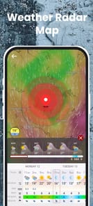 Daily Weather Launcher - Radar APK screenshot 1