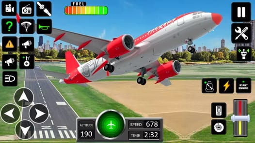 Flight Simulator - Plane Games APK screenshot 1