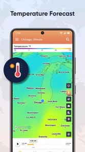 Live Weather Radar Launcher APK screenshot 1