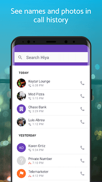 Hiya - Caller ID & Block APK screenshot 1