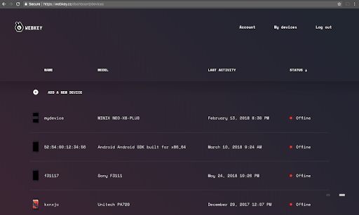 Webkey (ROOT REQUIRED) APK screenshot 1 Webkey (ROOT REQUIRED) APK screenshot 1