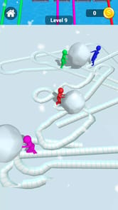 Snow Ball: Ice Race APK screenshot 1