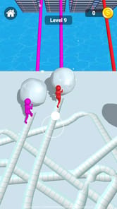 Snow Ball: Ice Race APK screenshot 1