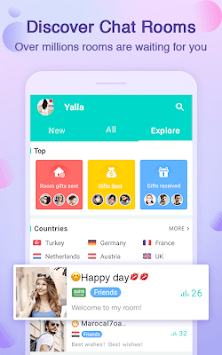 Yalla-Free Voice Chat Rooms APK screenshot 1 Yalla-Free Voice Chat Rooms APK screenshot 1
