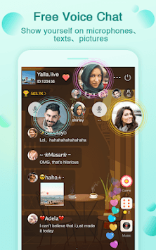 Yalla-Free Voice Chat Rooms APK screenshot 1 Yalla-Free Voice Chat Rooms APK screenshot 1