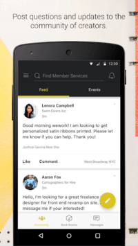 WeWork APK screenshot 1 WeWork APK screenshot 1
