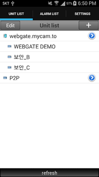 WebEye APK screenshot 1