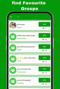 Groups Links - Social Groups APK screenshot 1