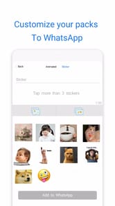 Animated Sticker APK screenshot 1