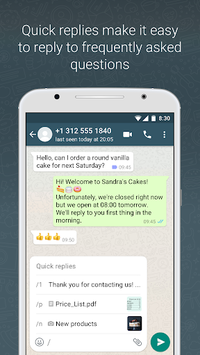 WhatsApp Business APK screenshot 1