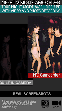 Night Vision Camera (Photo and Video) APK screenshot 1