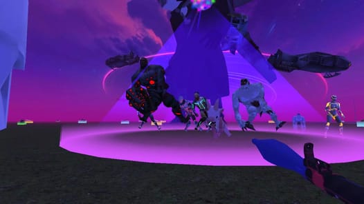 Cyber City: Neon Bot APK screenshot 1