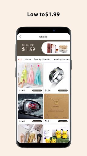 Wholee - Online Shopping Store APK screenshot 1