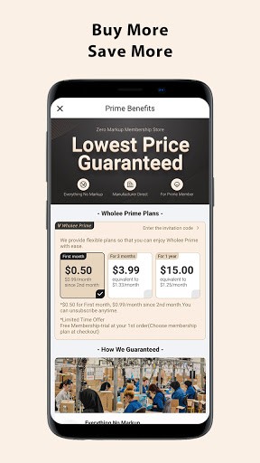 Wholee - Online Shopping Store APK screenshot 1