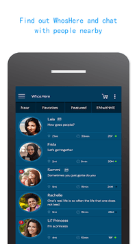 WhosHere APK screenshot 1