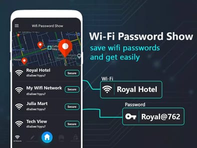 WIFI Password Show APK screenshot 1