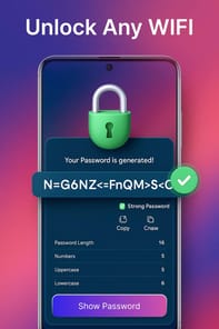 WiFi Analyzer: Wifi passwords APK screenshot 1