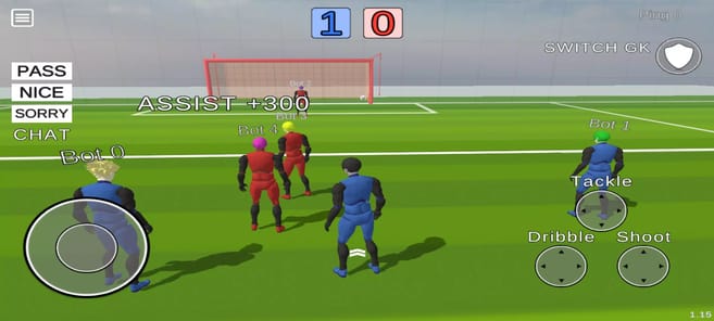 Unmatched EGO - Soccer Action APK screenshot 1