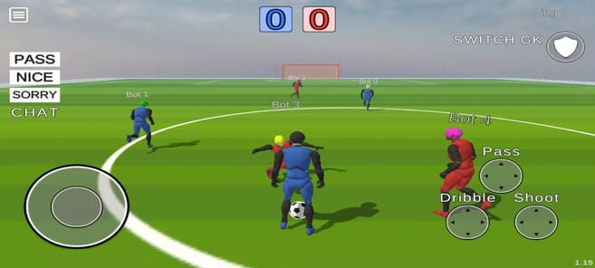 Unmatched EGO - Soccer Action APK screenshot 1