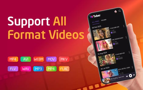 Video Player All Format-wTuber APK screenshot 1