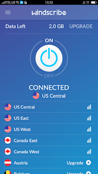 Windscribe VPN APK screenshot 1