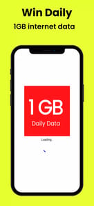 1GB Data Daily APK screenshot 1