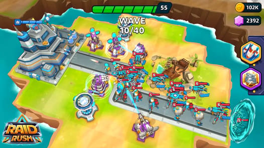 Raid Rush APK screenshot 1