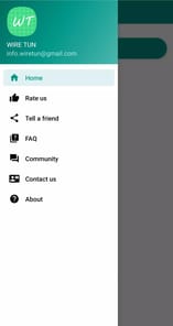 WIRE TUN APK screenshot 1