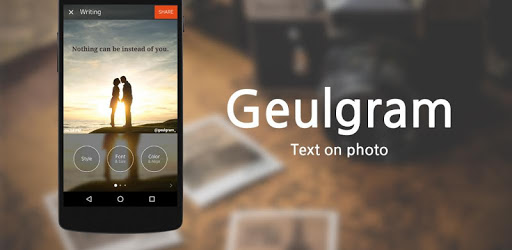 install Geulgram - Text on Photo, quote maker on PC