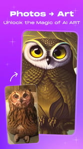 WOMBO Dream - AI Art Generator APK screenshot 1
