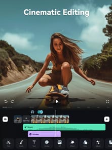 FilmoraHD - AI Video Creator APK screenshot 1