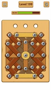 Nuts Bolts ASMR - Wood Nuts APK screenshot 1
